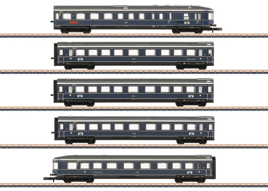 Marklin Z 87615 DB Blue Gentian Car Set  III MHI Q1 2026 New Item