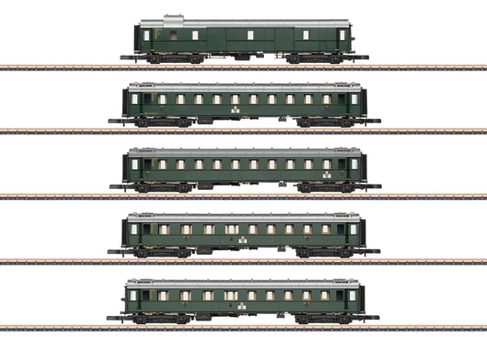 Marklin Z 87620 Standard Design 1928 to 1930 Express Train Car Set  2025 New Item