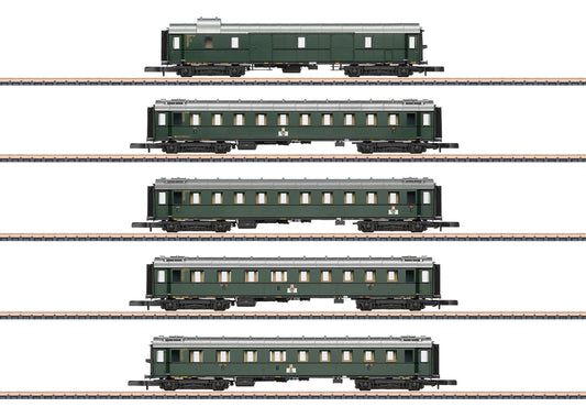 Marklin Z 87620 Standard Design 1928 to 1930 Express Train Car Set 2025 New Item