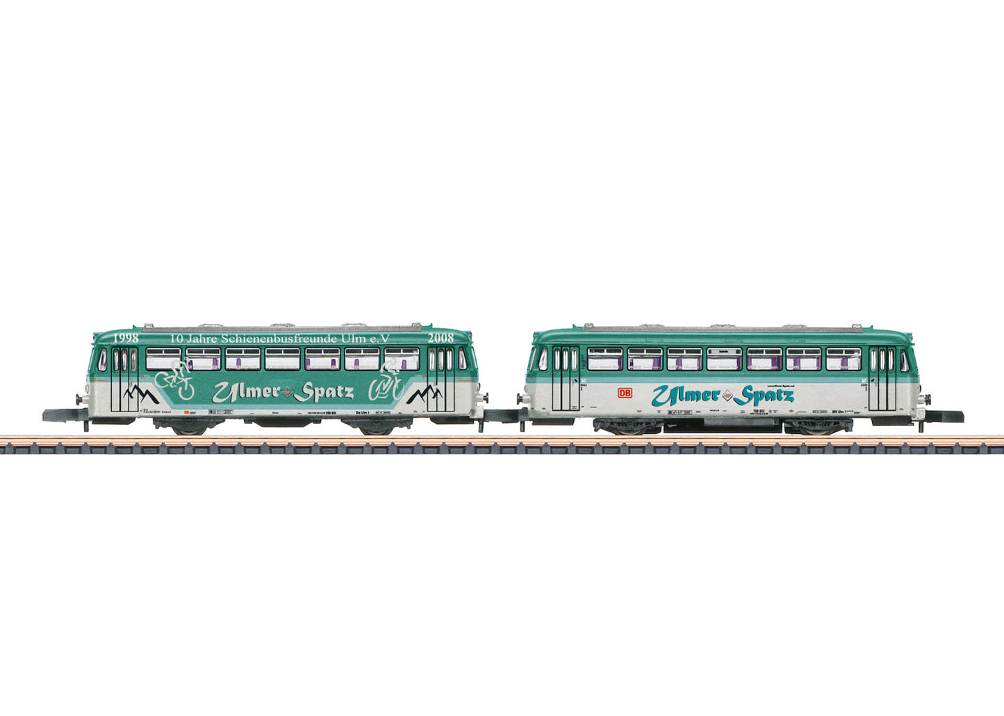 Marklin Z 88315 DB Regio Rail Bus w. Trailer 2026 New Item