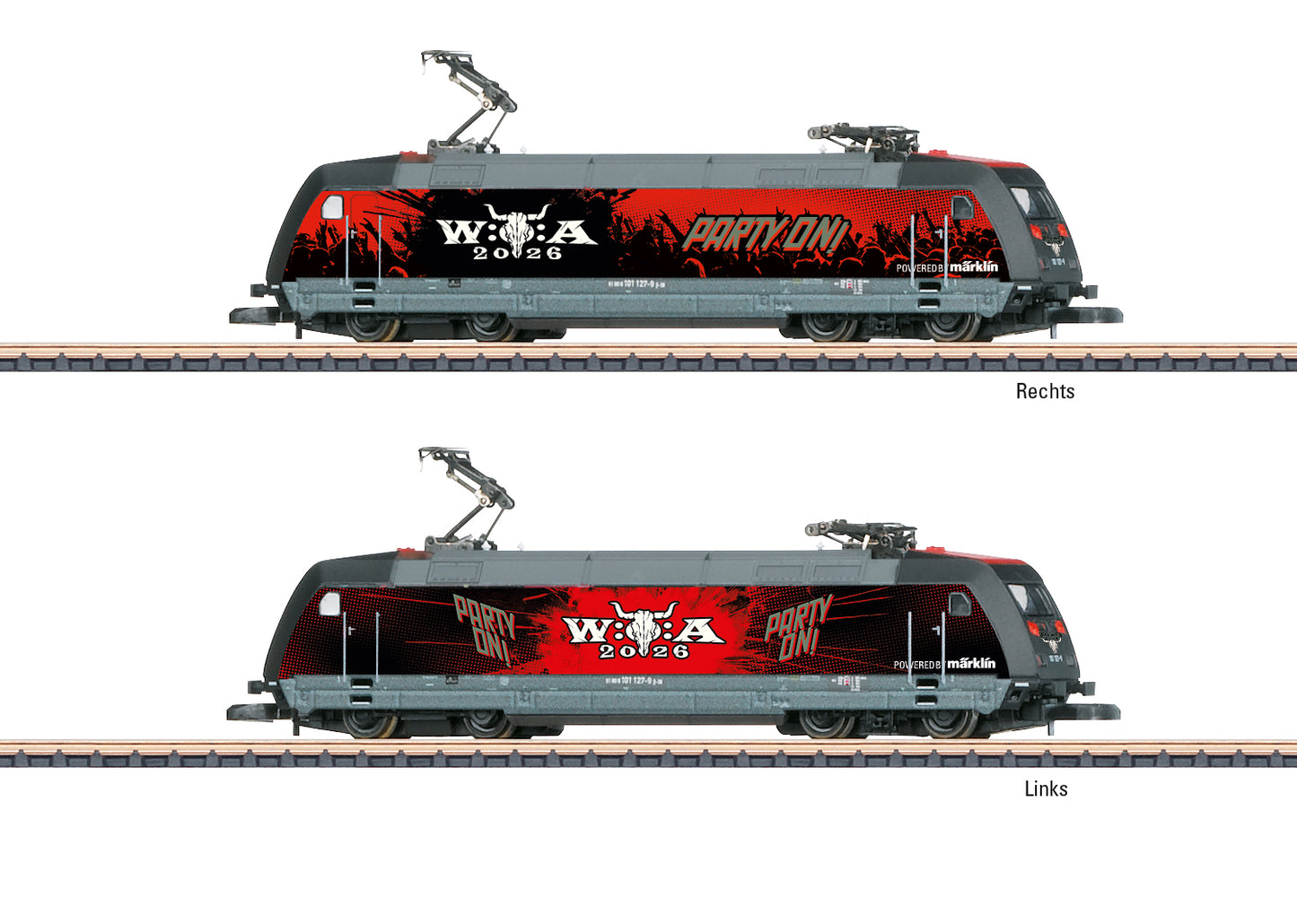 Marklin Z 88666 Cl 101 W:O:A Electric Loco Summer 2026 New Item
