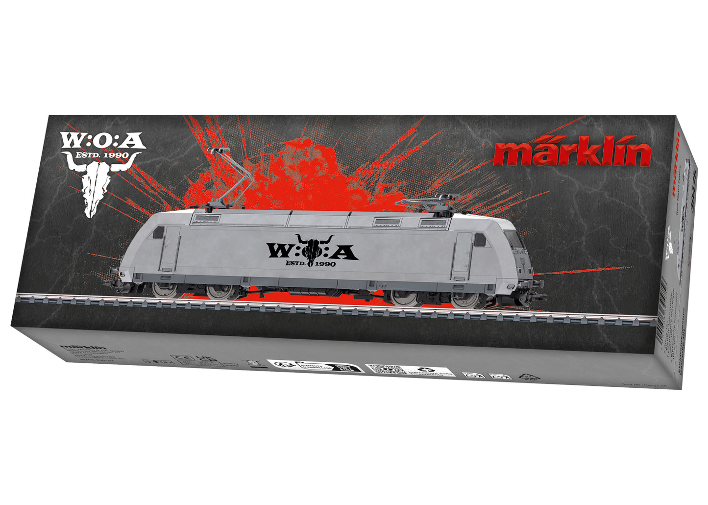 Marklin HO 39475 Class 101 Electric Locomotive Raw Metal Edition Fall 2026
