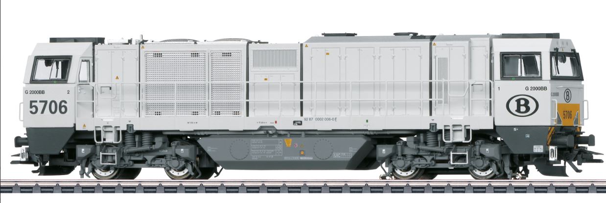Marklin H0 37297 Class G 2000 BB Vossloh Diesel Locomotive   Summer 2022