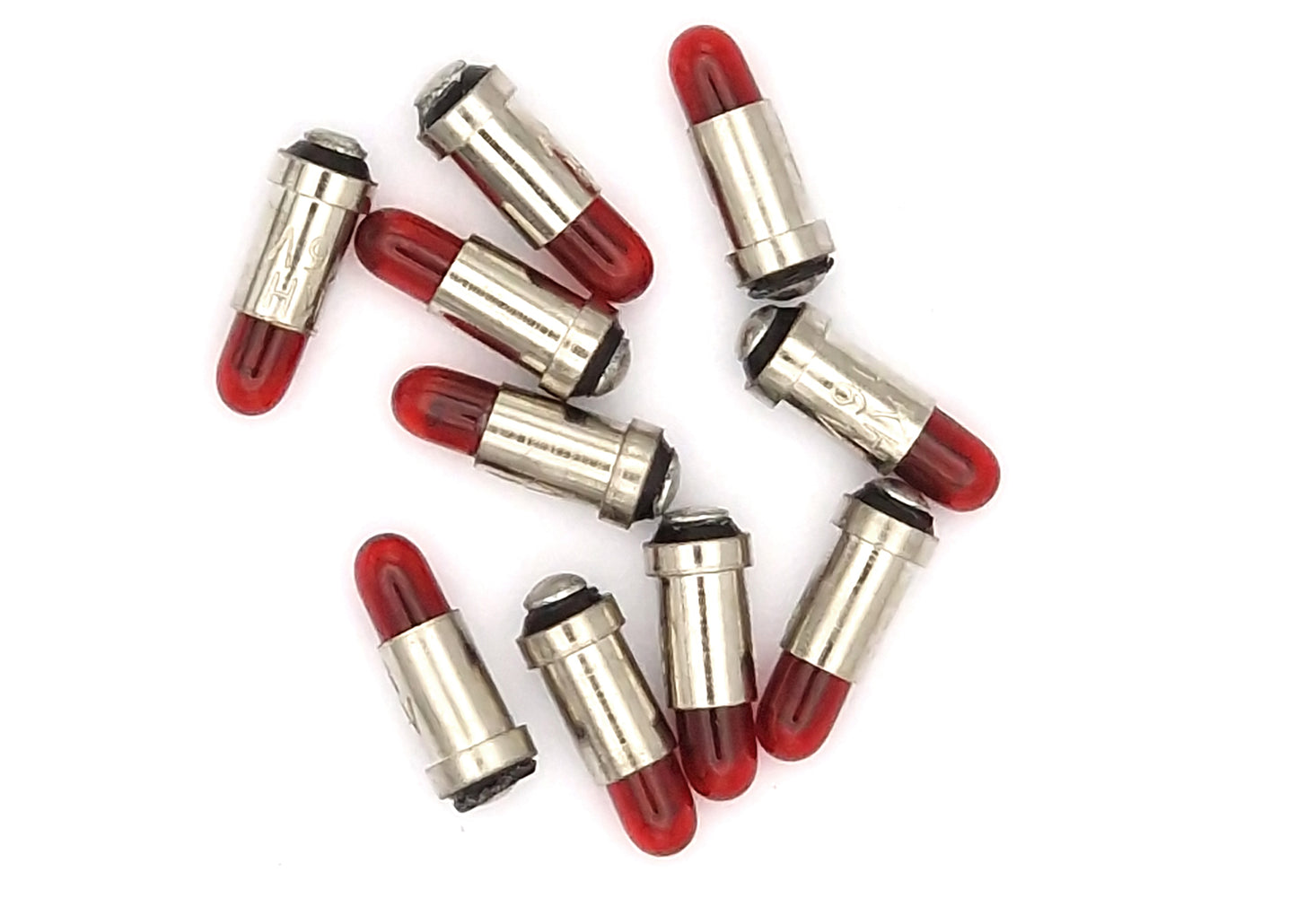 Marklin Parts A E602010 Light Bulb red  16 volts plug-in base 10x