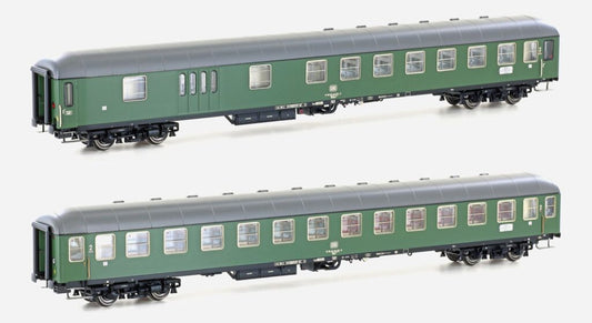 Hobbytrain/LS Models HO H43039 AC SET OF 2 PASSENGER CARS DB, EP.IVA, D1213