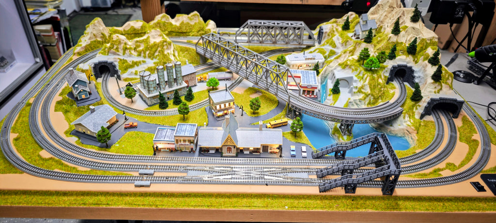 NOCH Z Cortina-American-01 Finished American Cortina Layout 39x27 Custom Buildings, Bridges & Overpass.
