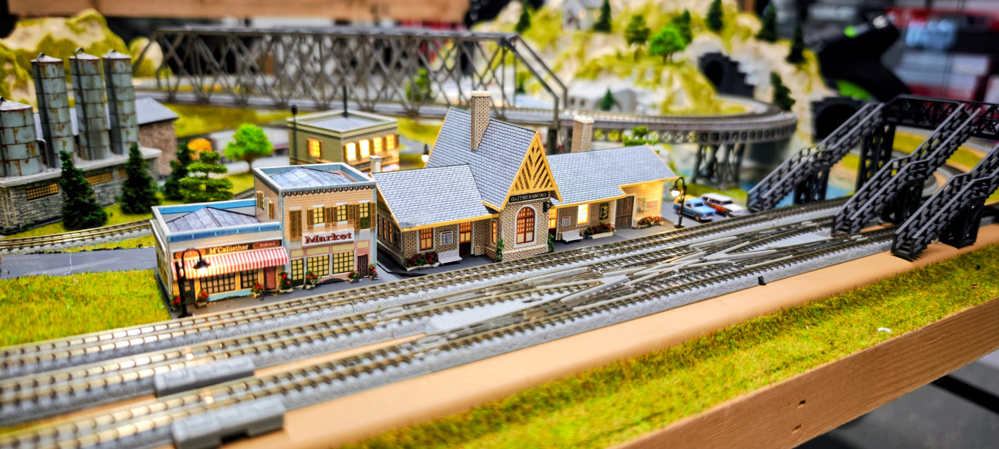 NOCH Z Cortina-American-01 Finished American Cortina Layout 39x27 Custom Buildings, Bridges & Overpass.