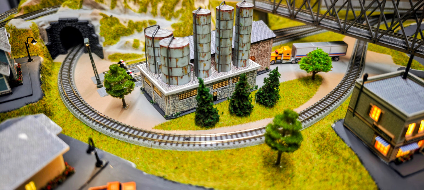 NOCH Z Cortina-American-01 Finished American Cortina Layout 39x27 Custom Buildings, Bridges & Overpass.