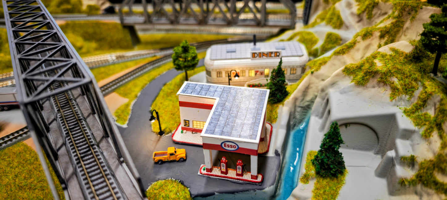 NOCH Z Cortina-American-01 Finished American Cortina Layout 39x27 Custom Buildings, Bridges & Overpass.