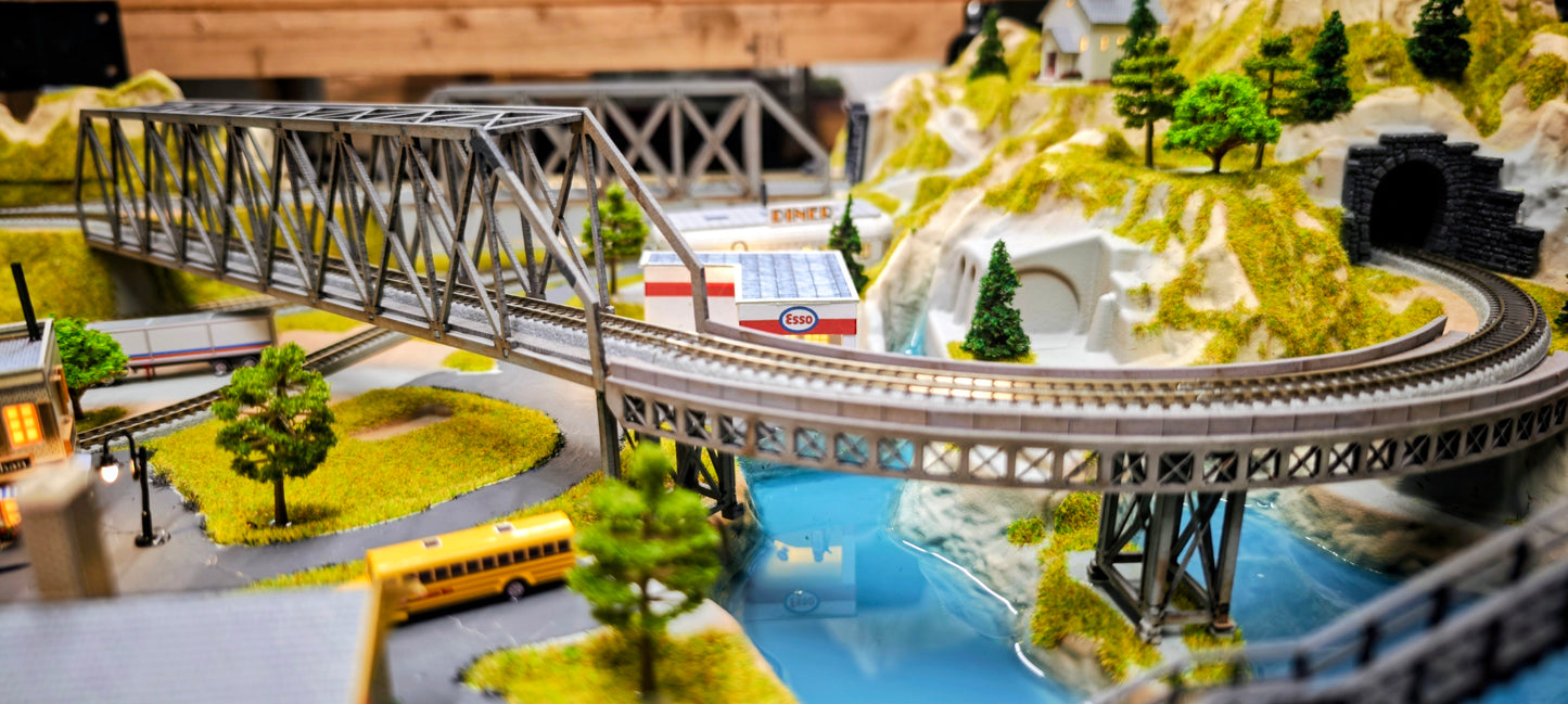 NOCH Z Cortina-American-01 Finished American Cortina Layout 39x27 Custom Buildings, Bridges & Overpass.