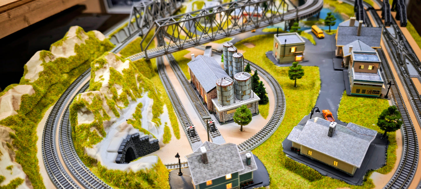 NOCH Z Cortina-American-01 Finished American Cortina Layout 39x27 Custom Buildings, Bridges & Overpass.