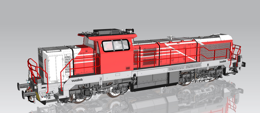 PIKO HO ~AC 52369 Diesel locomotive DE 18 CFL Ep. VI