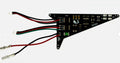 Decoderwerk 30303 Switch decoder for controlling a Märklin C-track three-way switch