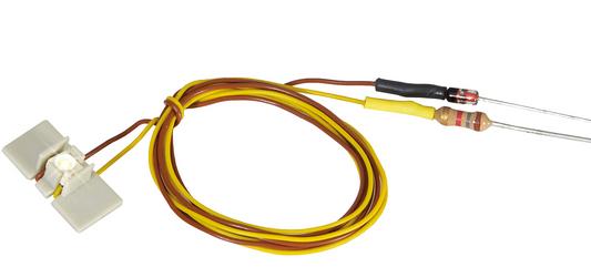 Viessmann HO 6048 Floor-Mount Interior Light LEDs w/Wires pkg(10) -- White