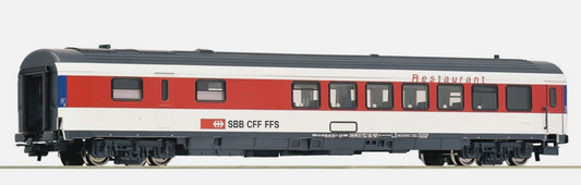 Roco HO 54168 Eurocity Dining Coach, SBB