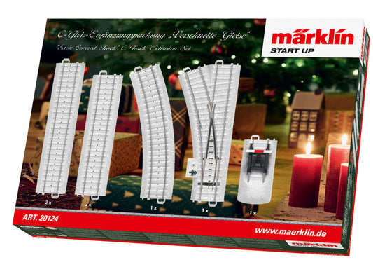 Marklin HO 20124 Snow Covered Extension Track Set
