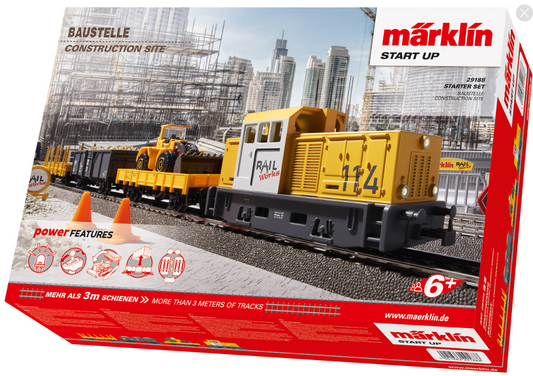 Marklin HO 29188 Start Up "Construction Site" Starter Set