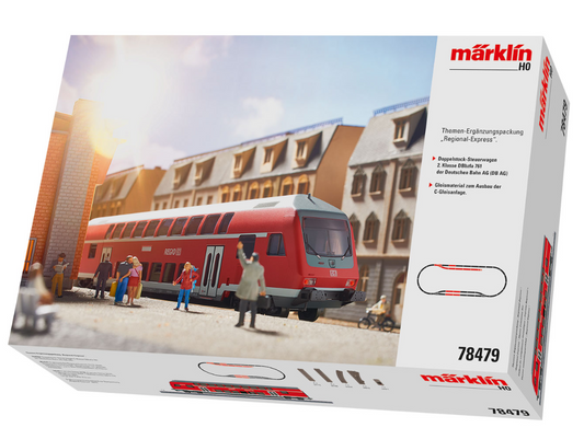 Marklin HO 78479 Regional-Express Theme Extension Set, Era VI