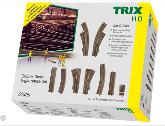 Trix HO 62900 Large Track Extension Set Trix H0 2026 New Item