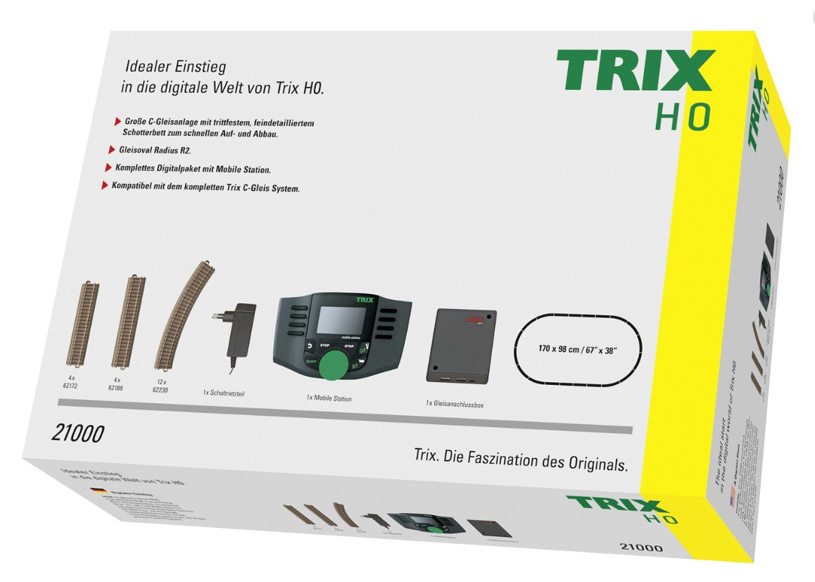 Trix HO 21000 Digital Starter Set with Mobile Station 2026 New Item