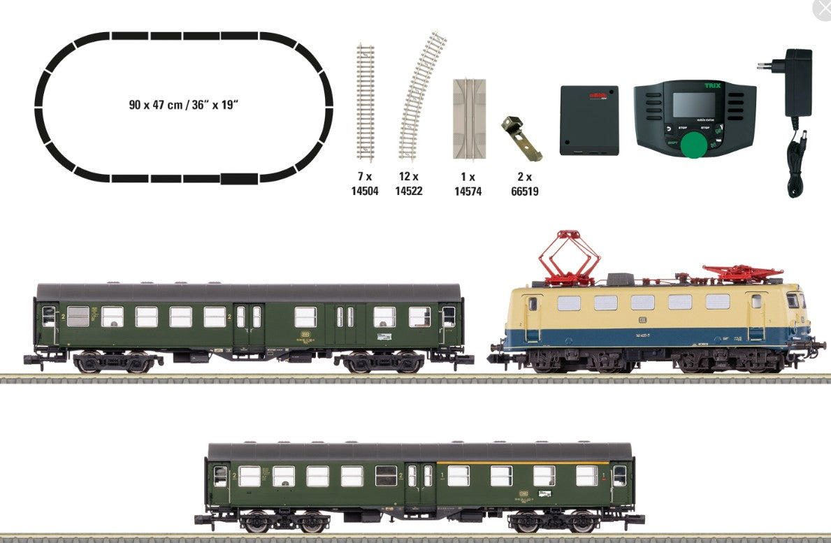 Trix N 11132 DB 'Pass. Train' Starter Set 2026 New Item