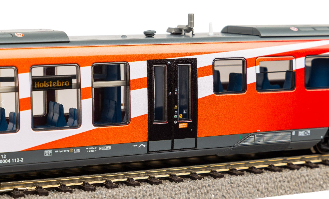 Piko HO 52984 ~AC Diesel railcar Desiro Midtjyske Jernbaner Ep. VI mfx w/Sound