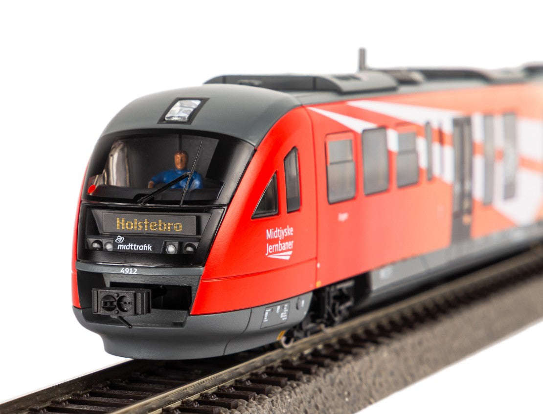 Piko HO 52984 ~AC Diesel railcar Desiro Midtjyske Jernbaner Ep. VI mfx w/Sound
