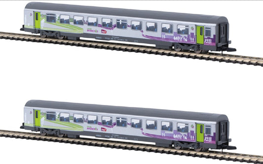 AZAR MODELS Z V01-ICP2 CORAIL Vtu coaches - Intercités - 2nd Cl - set of 2 units SNCF V-VI