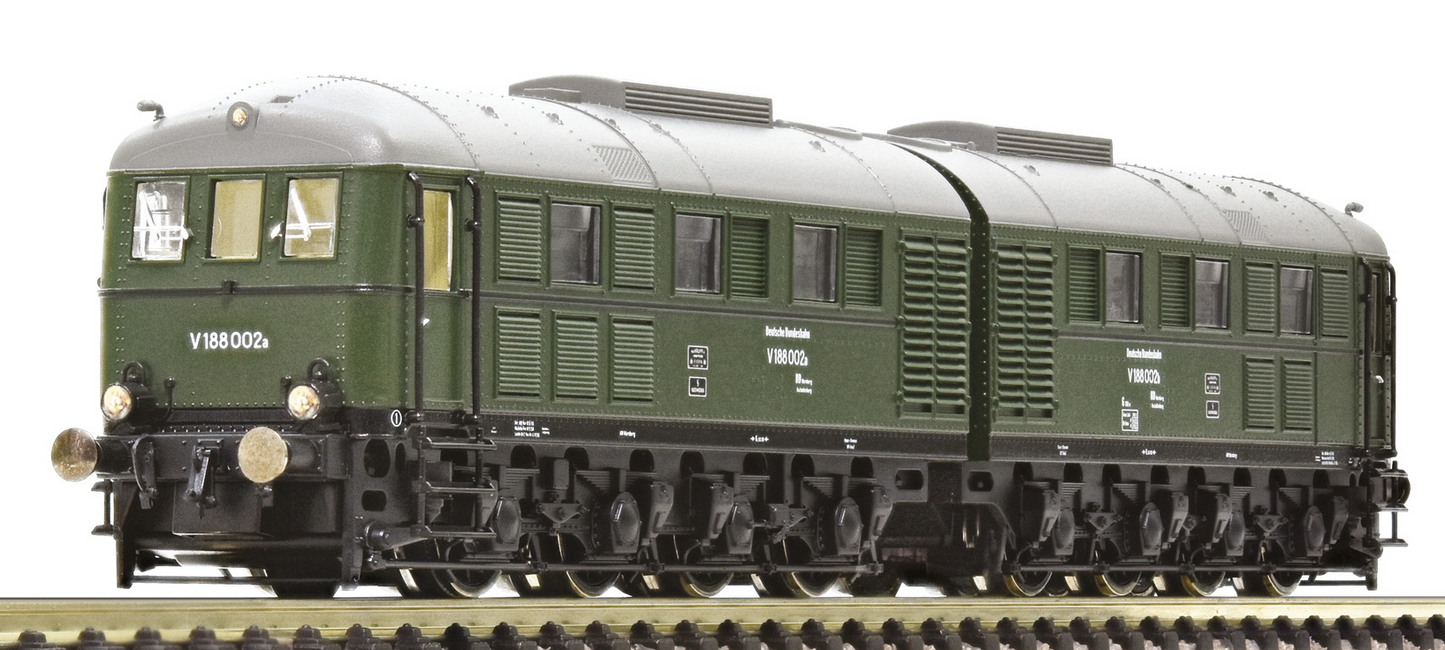 Fleischmann N 725173 Diesel electric double locomotive V 188 002  DB  era III DCC Sound