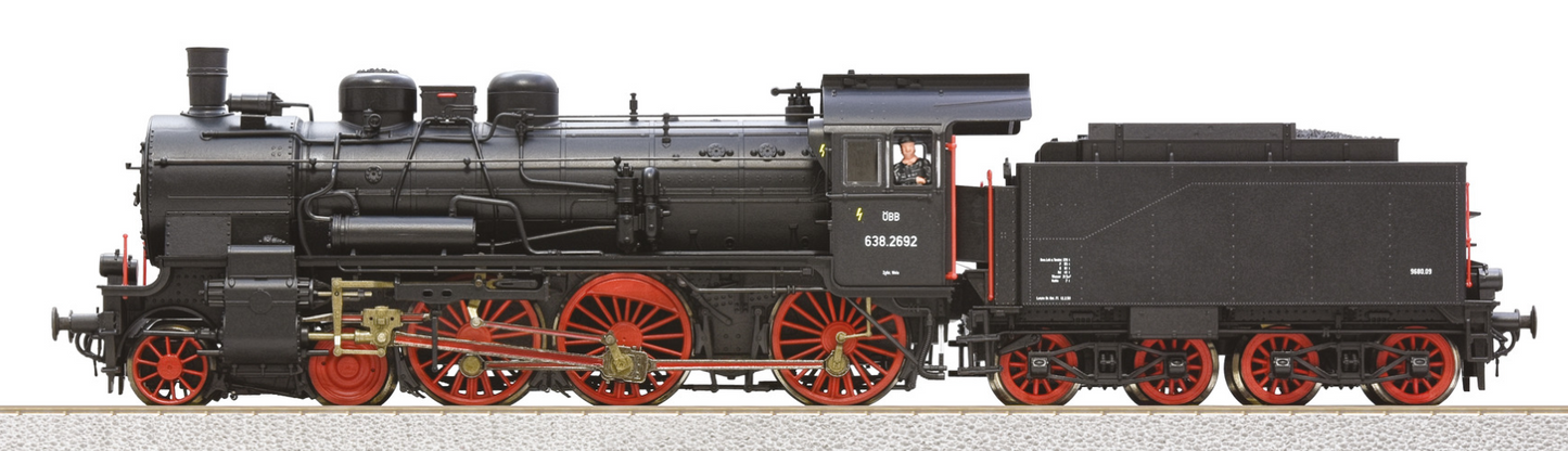 Roco HO 71393 Steam locomotive 638.2692   ÖBB era III DC 2024