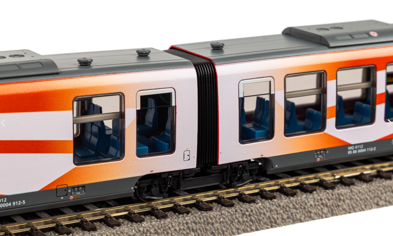 Piko HO 52984 ~AC Diesel railcar Desiro Midtjyske Jernbaner Ep. VI mfx w/Sound
