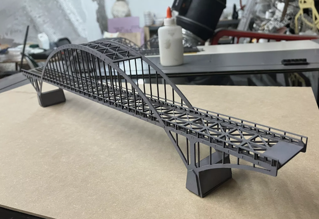 Szilagi Design Z scale SD001 Arch Bridge Kit Double Track 19 3/4