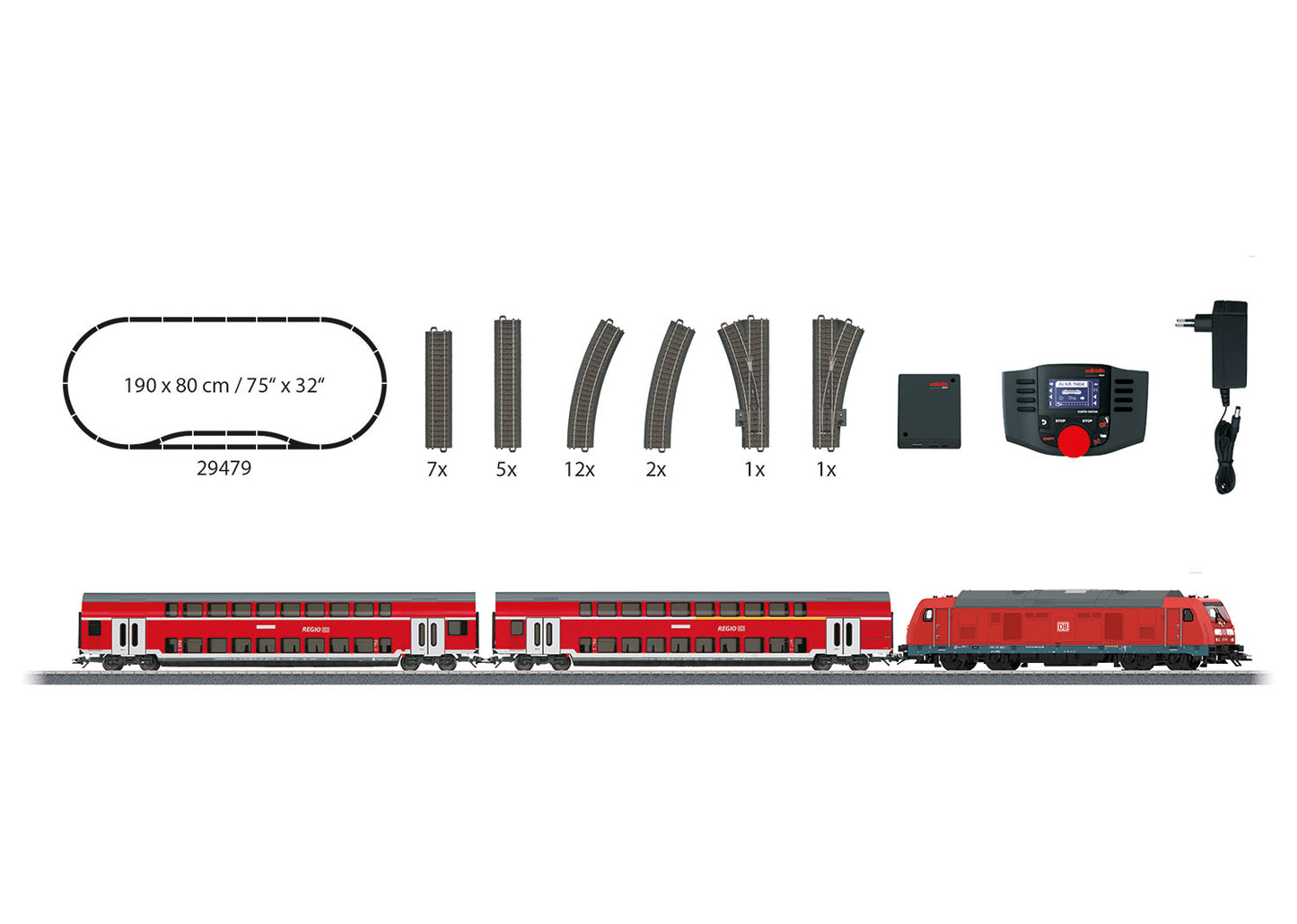 Marklin H0 29479 "Regional Express" Digital Starter Set