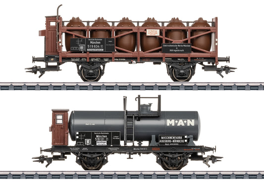 Marklin H0 46570 Freight Car Set for the Class 56.34-35 Steam Loco