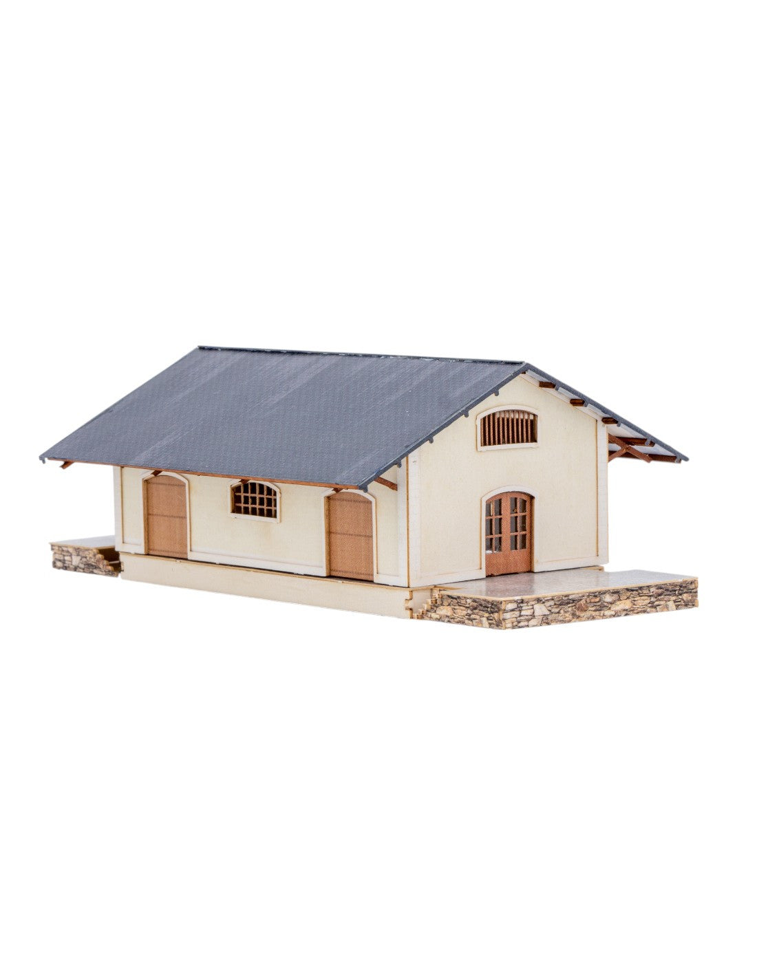 AZAR MODELS Z Bat005 French warehouse - East type (Kit)  SNCF