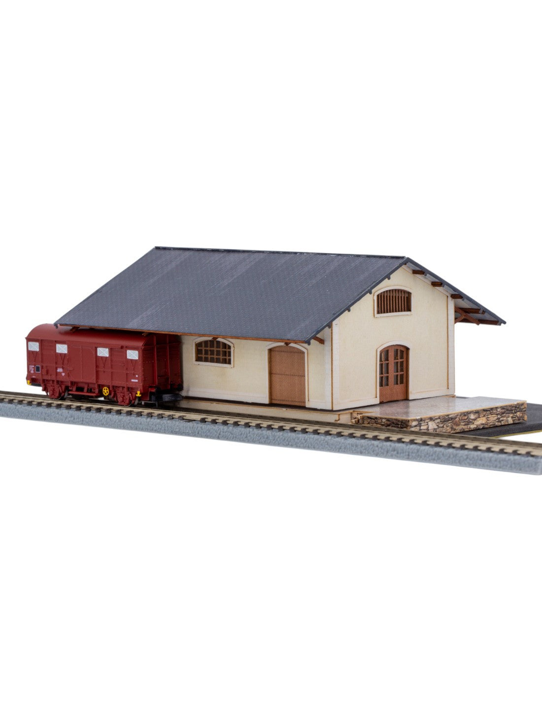 AZAR MODELS Z Bat005 French warehouse - East type (Kit)  SNCF