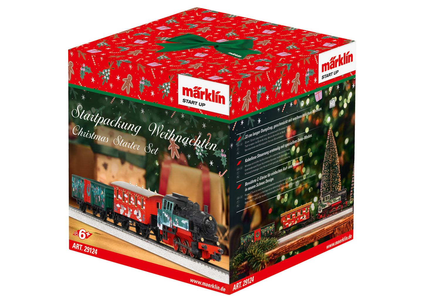 Marklin HO 29124 H0 "Christmas" Starter Set (Start up)