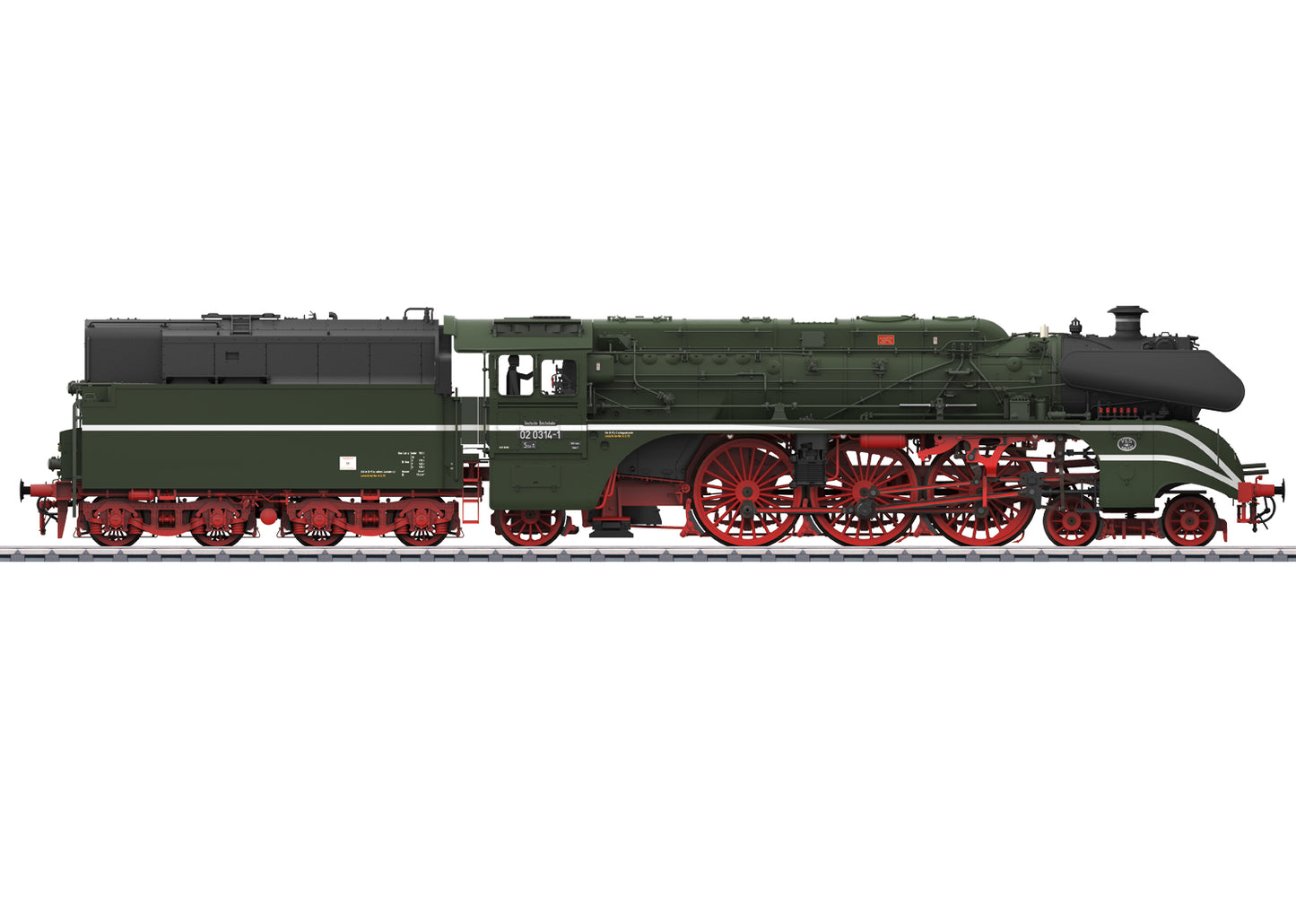 Marklin 1 Gauge 55127 Steam Locomotive BR 02 0314-1 DR IV Summer 2022