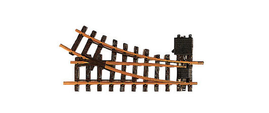LGB G 12000 R1 30-Degree Manual Turnout 4'3 Diameter -- Right Hand