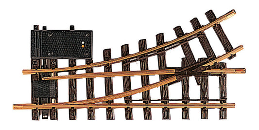 LGB G 12150 Electric Turnout - R1 - 30 Degrees -- Left-Hand (Diameter: 4'3 130cm)