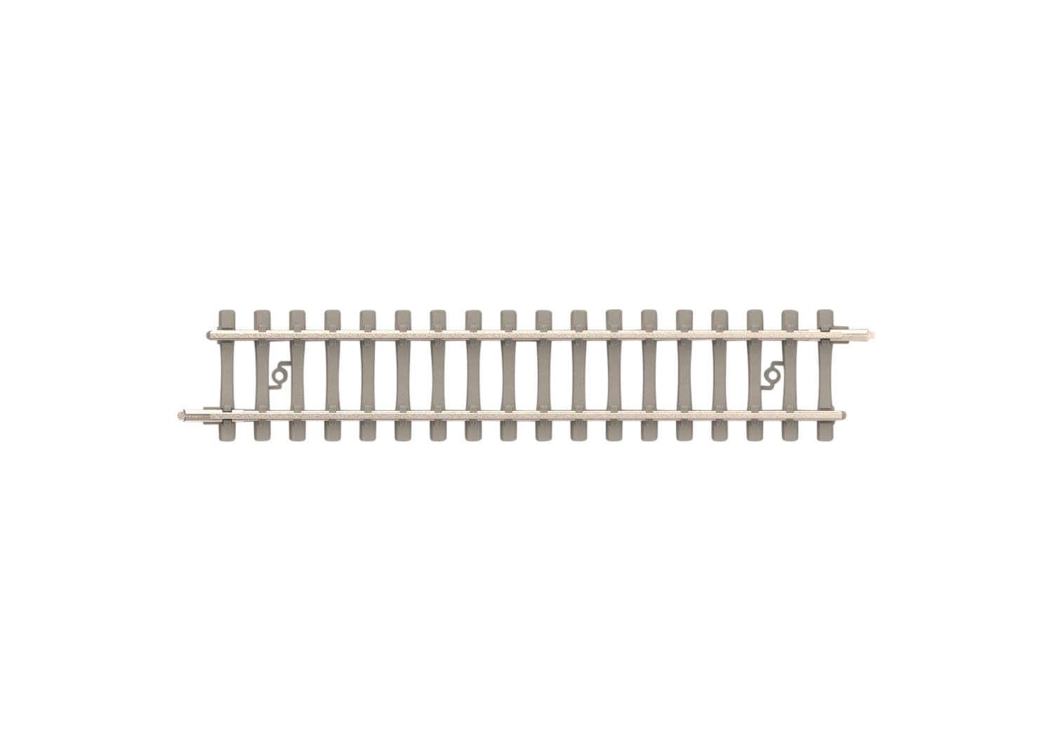 Trix N 14505 Straight Concrete Tie Track 76.3 mm 2023 New Item 