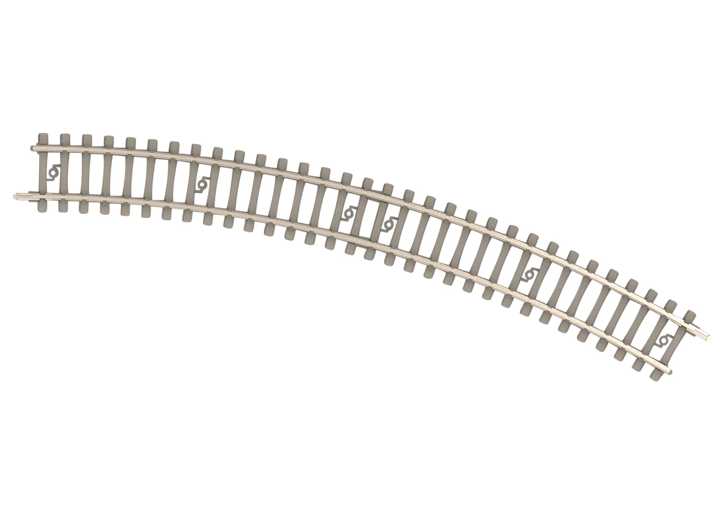 Trix N 14510 Concrete Tie Track R2a 261.8 mm 30â° 2023 New Item 