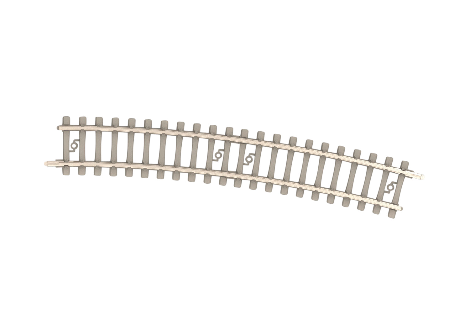 Trix N 14527 Concrete Tie Track R4 362.6 mm 15â° 2023 New Item 