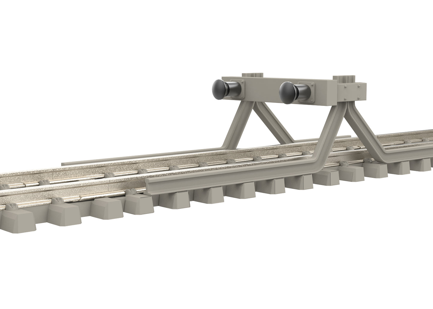 Trix N 14591 Track Bumper w/Concrete Ties 2023 New Item 
