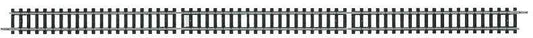 Trix N 14902 Minitrix Code 80 Straight Track -- 12-5/16 31.26cm Section