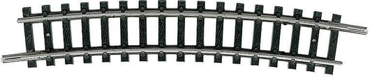 Trix N 14917 Code 80 Curved Track - Minitrix -- R3-15 Degree Section