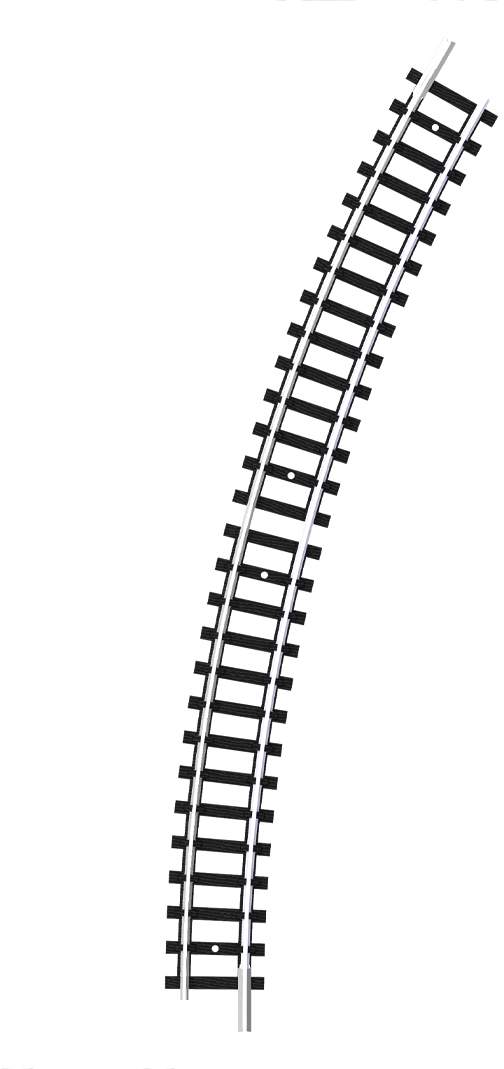 Trix N 14920 Curved Track R2b 295,4 mm , 30 GR