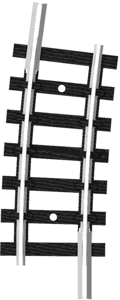 Trix N 14929 Curved Track R2b 295,4 mm , 7,5 GR