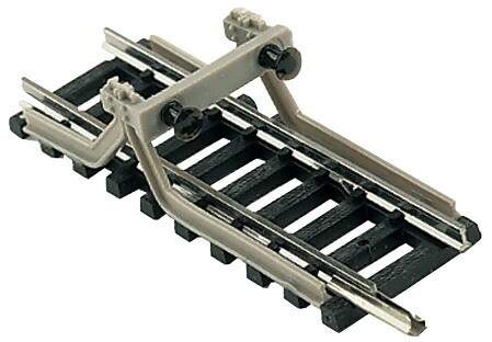 Trix N 14991 Minitrix Code 80 Track -- Crossbar-Style Bumper pkg(5)