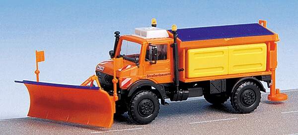 Kibri HO 15012 Unimog Plow w/Salt Spreader